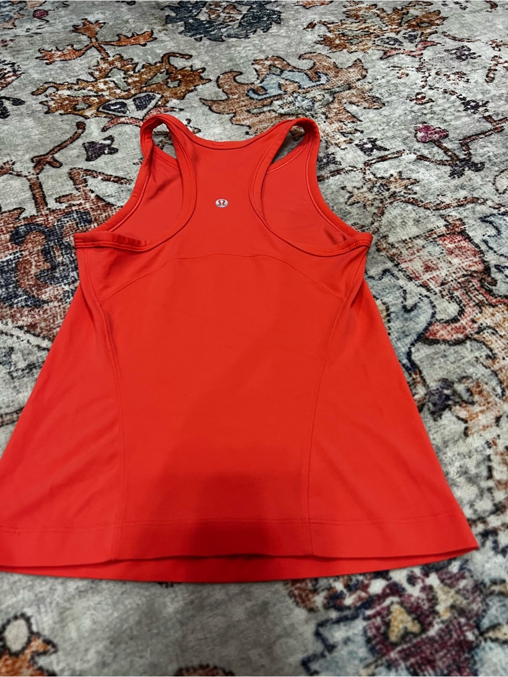 lululemon athletica coral Racerback Athletic Tank Top